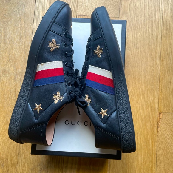 Gucci Ace Embroidered Sneaker in size10.5 UK41.5. 100% authentic✨ - Picture 3 of 8
